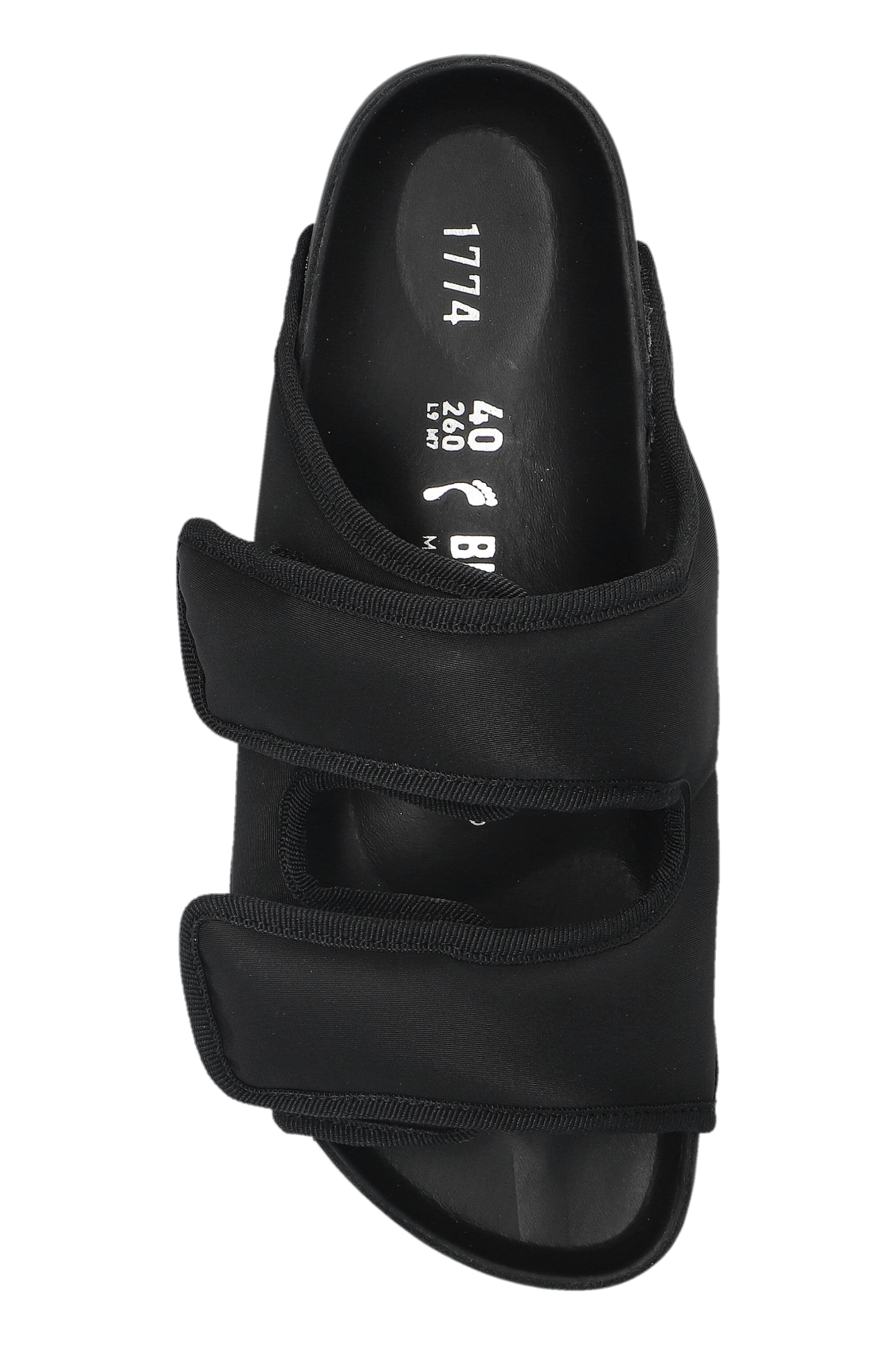 サンダル Birkenstock 1774 Black Fabric Cosny Slippers 1774 Arizona Cosny Nylon Black | BIRKENSTOCK